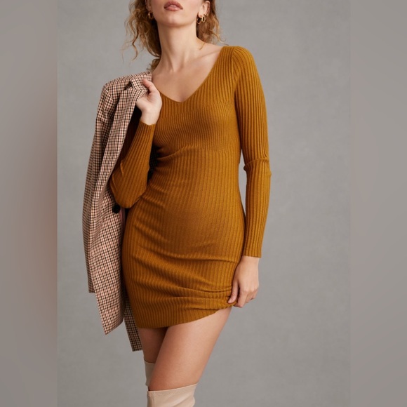 Daily Practice by Anthropologie Ribbed Dress - Picture 4 of 11